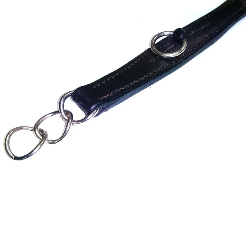 Dever Ascot Leather Curb - Black-1