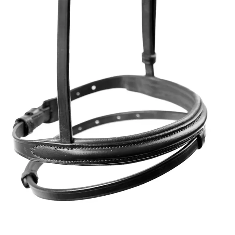 Dever Ascot Flash Noseband - Black