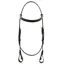 Dever Ascot Plain Race Headstall - Brown