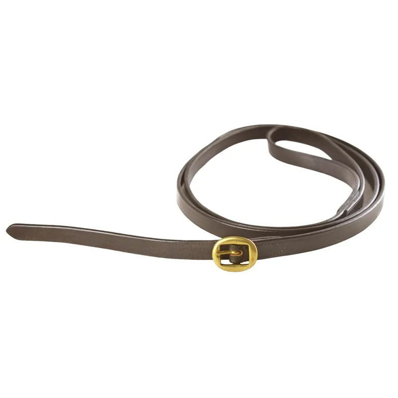 Dever Ascot Leather Lead Rein - Brown
