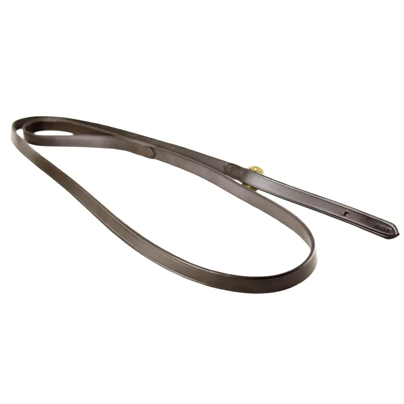 Dever Ascot Leather Lead Rein - Brown-2