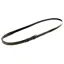 Dever Ascot Leather Neck Strap with Loop - Black
