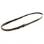 Dever Ascot Leather Neck Strap with Loop - Brown