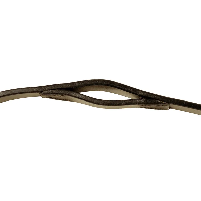 Dever Ascot Leather Neck Strap with Loop - Brown-2