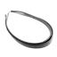 Dever Ascot Plain Leather Weymouth Reins - Black