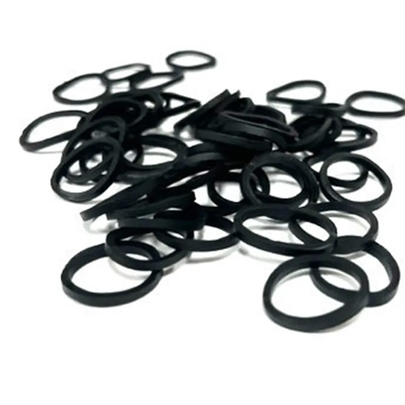 Dever Ascot Rubber Plaiting Bands - Black-1