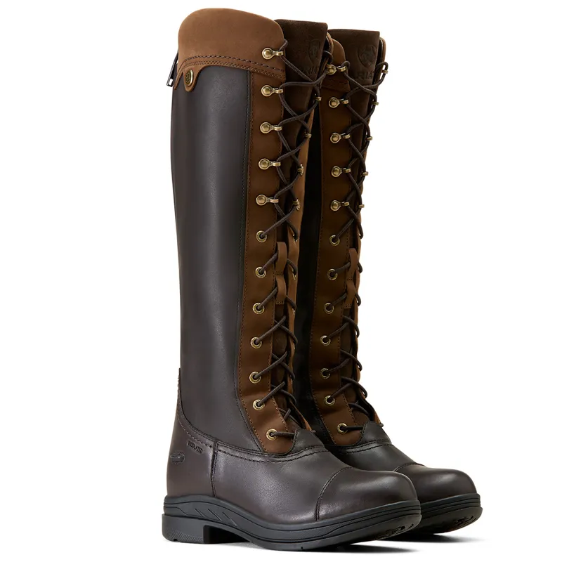 Ariat Coniston Max Waterproof H2O Insulated Ladies Tall Boots - Ebony-2