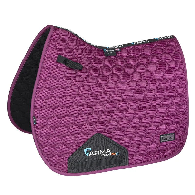 ARMA 3D Mesh Saddlecloth - Plum