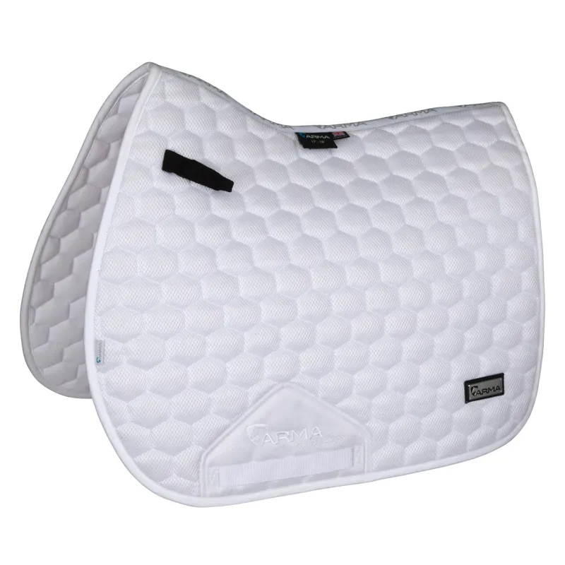 ARMA 3D Mesh Saddlecloth - White