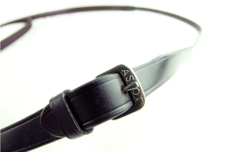 Dever Ascot National Hunt Race Rubber Reins - Brown-4