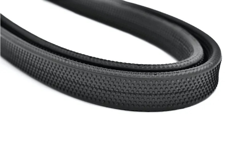 Dever Ascot National Hunt Race Rubber Reins - Black-2