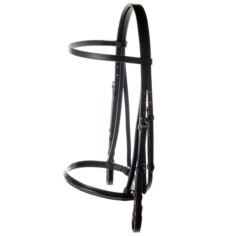 Dever Ascot Flat Race Bridle - Brown-1