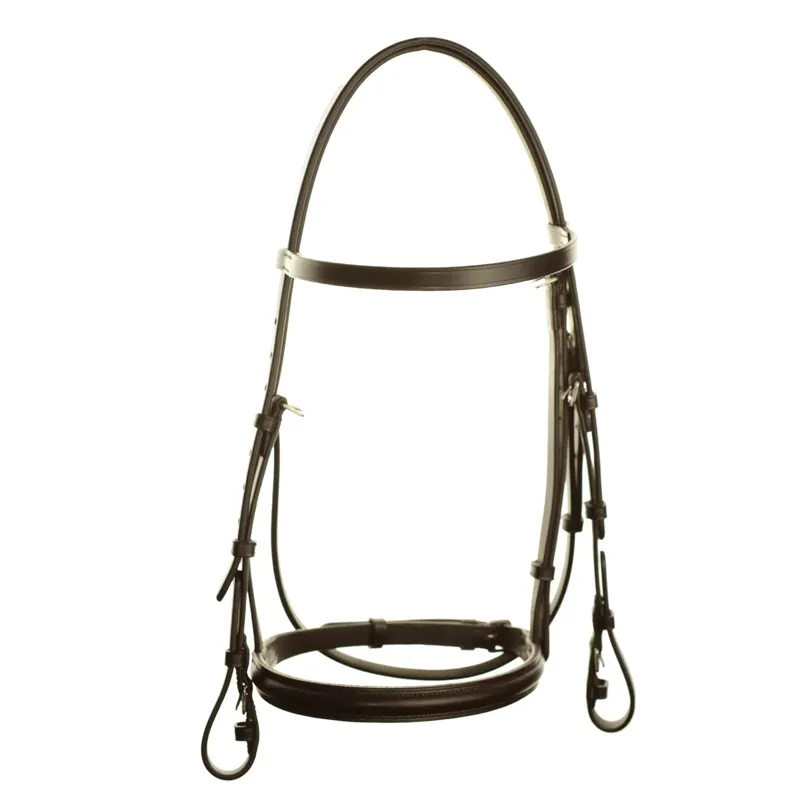 Dever Ascot National Hunt Race Bridle - Brown-2