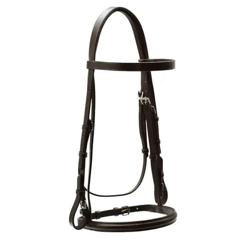 Dever Ascot National Hunt Race Bridle - Brown-1