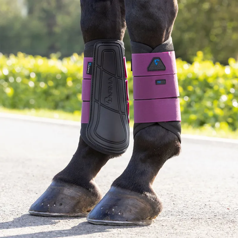 ARMA NX Air Motion Brushing Boots - Plum-1