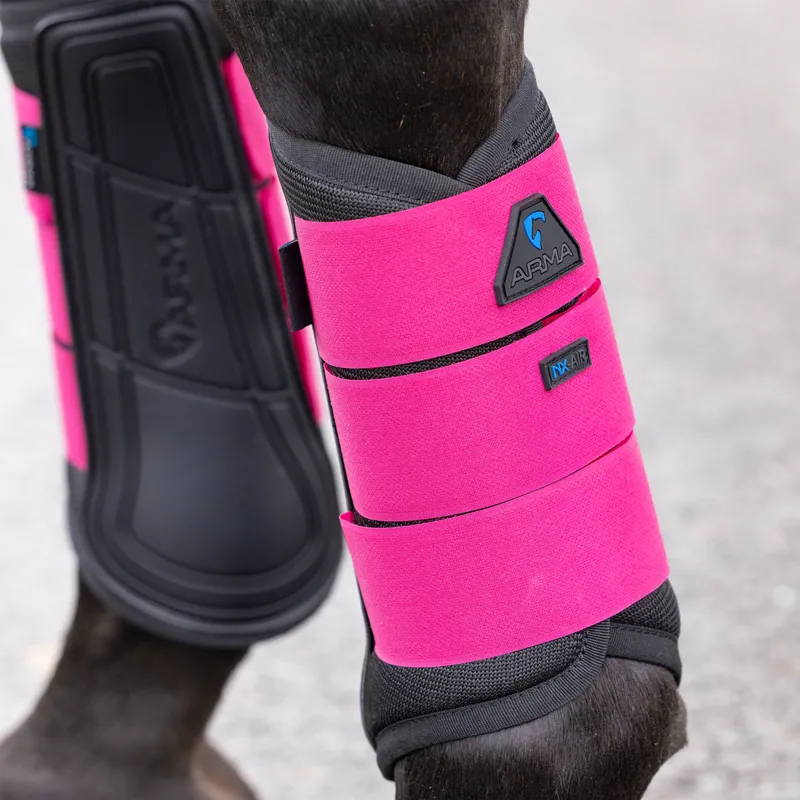 ARMA NX Air Motion Brushing Boots - Raspberry-1