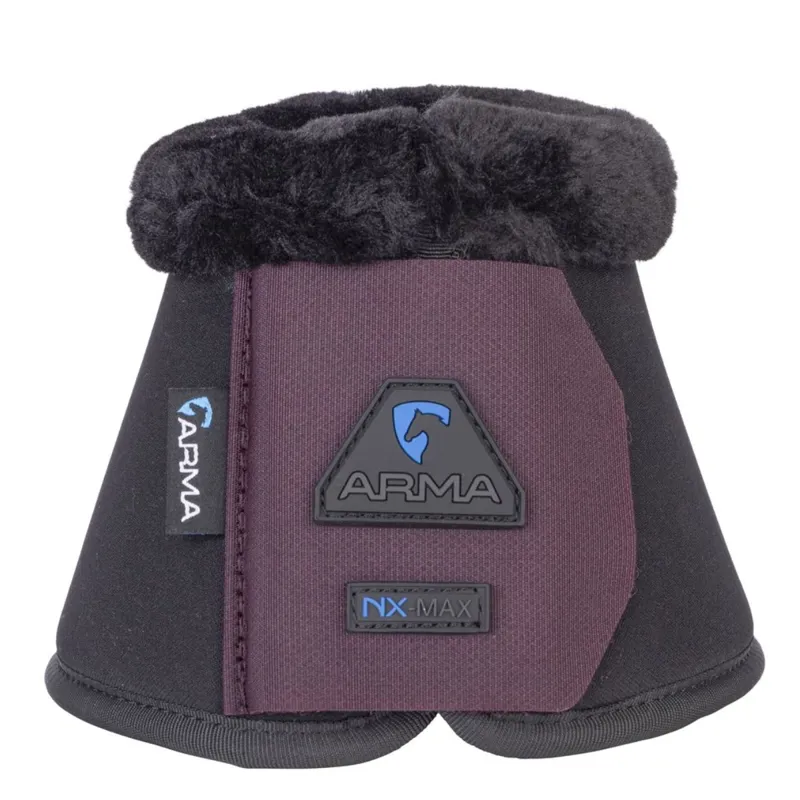 ARMA SupaFleece Neoprene Overreach Boots - Black/Cherry-1