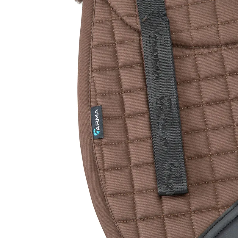 ARMA SupaFleece Numnah - Brown-7