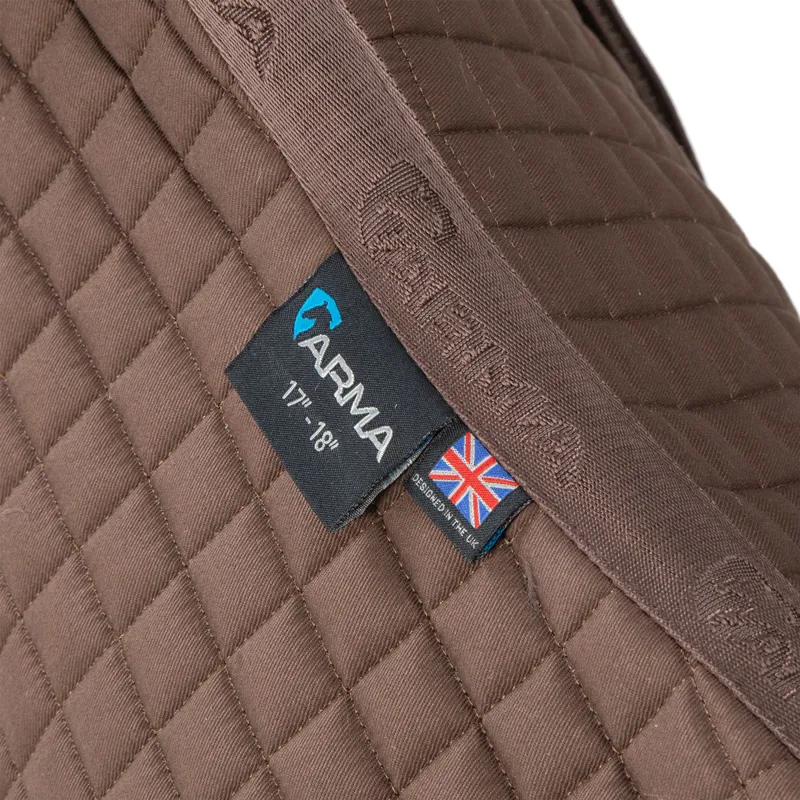 ARMA Working Hunter SupaFleece Numnah - Brown-3