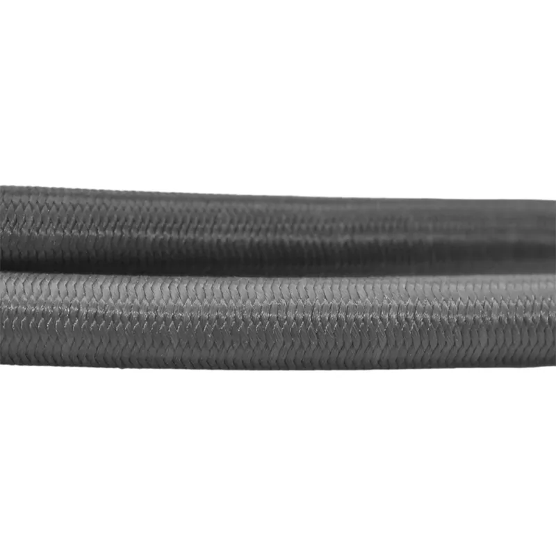 Dever Ascot Elastic Training Reins - Black-2