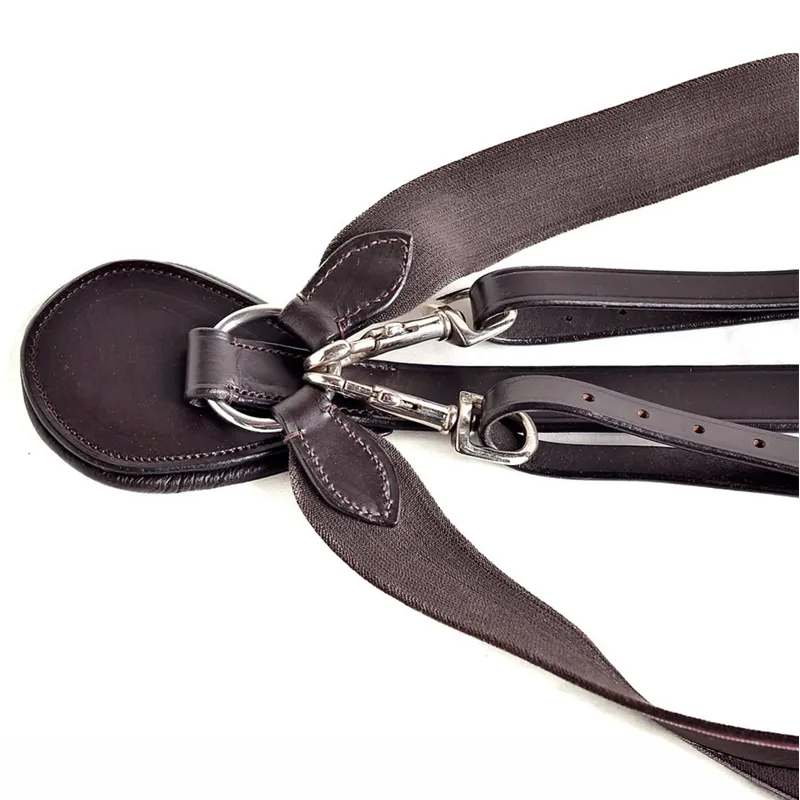 Dever Ascot V Check Breastplate - Brown-2