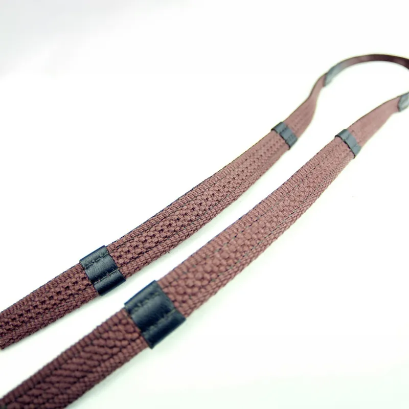 Dever Ascot Webb Continental Reins - Brown