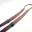 Dever Ascot Webb Continental Reins - Brown