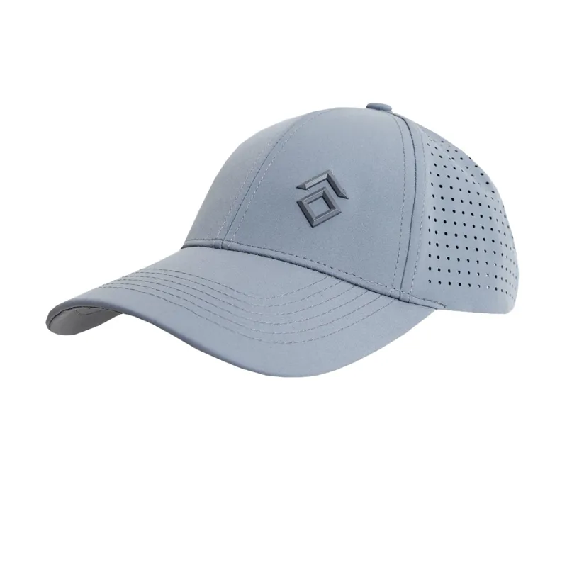 Aztec Diamond Young Rider Ventilated Junior Cap - Ash Blue