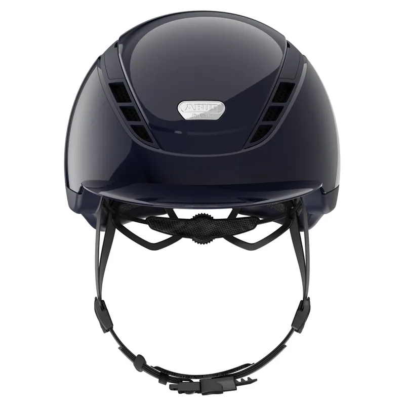 Abus x Pikeur AirDuo Shiny Riding Hat - Midnight Blue-3