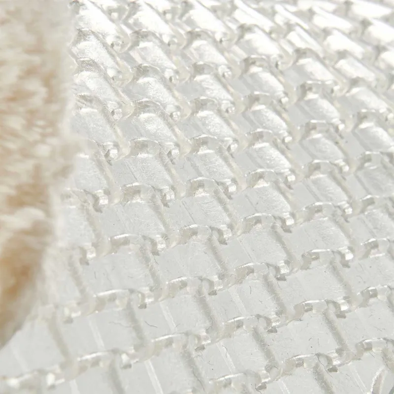 Acavallo NS-S Respira-S Cut-Out Flat Sheepskin Gel Pad - Transparent/Clear-3