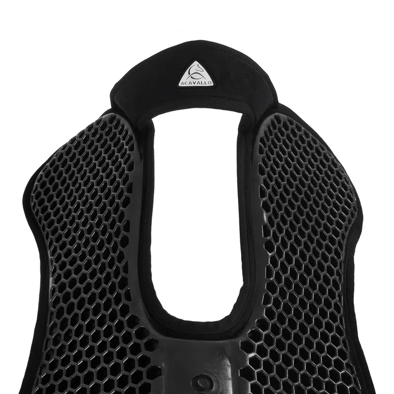 Acavallo SP WFS Suede Hexagonal Flat Gel Pad - Black-4