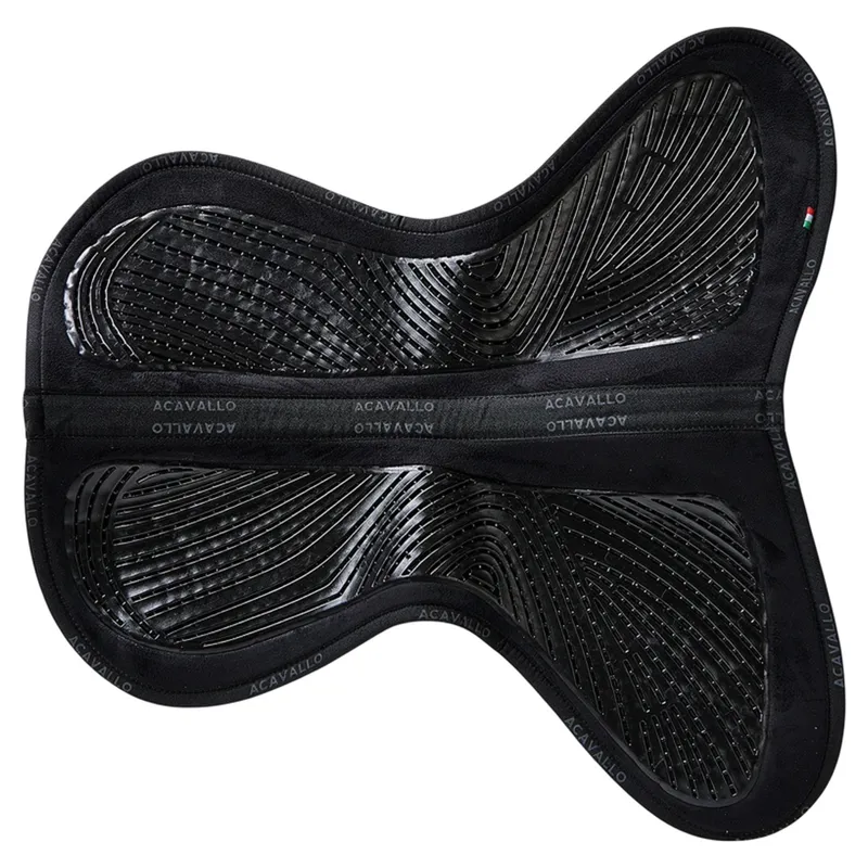 Acavallo SP JCCS CW-CS Suede Twin-Sided Grip Gel Pad - Black-2