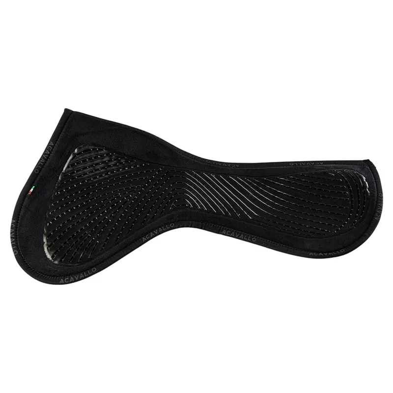 Acavallo SP JCCS CW-CS Suede Twin-Sided Grip Gel Pad - Black-1