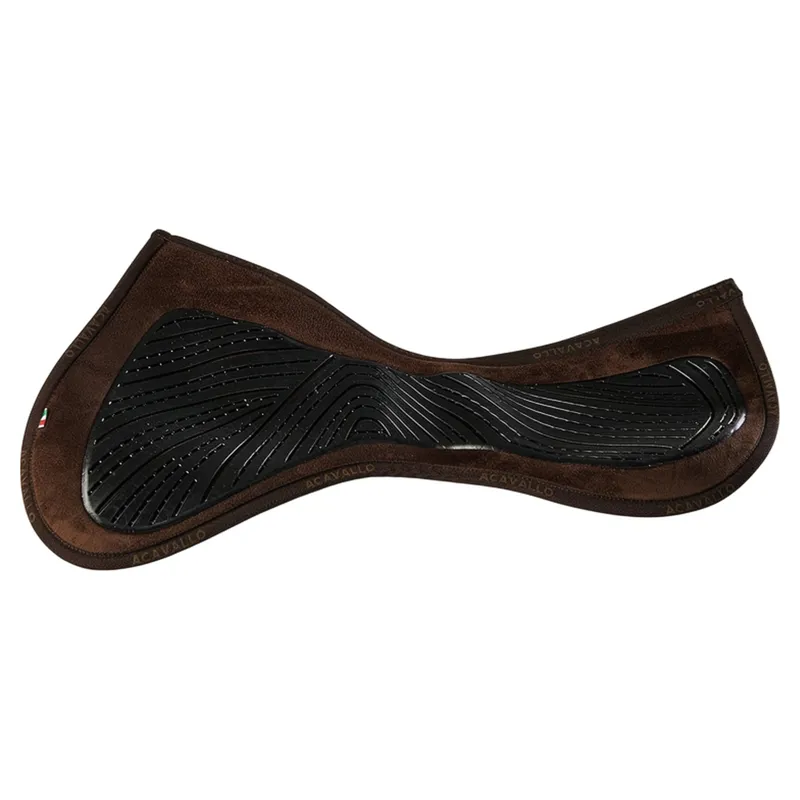 Acavallo SP JCCS CW-CS Suede Twin-Sided Grip Gel Pad - Brown-1
