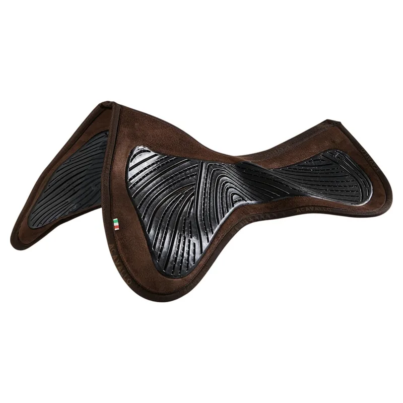 Acavallo SP JCCS CW-CS Suede Twin-Sided Grip Gel Pad - Brown