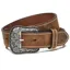 Ariat Accent Stitch Womens Leather Belt - Brown