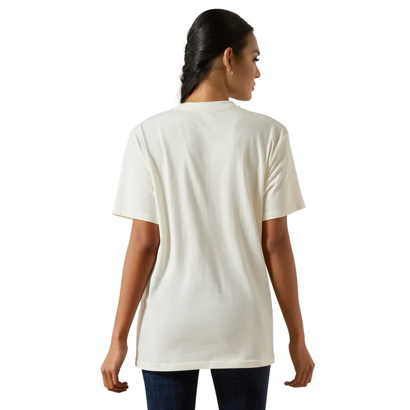 Ariat Aces Womens Tee - Papyrus-1