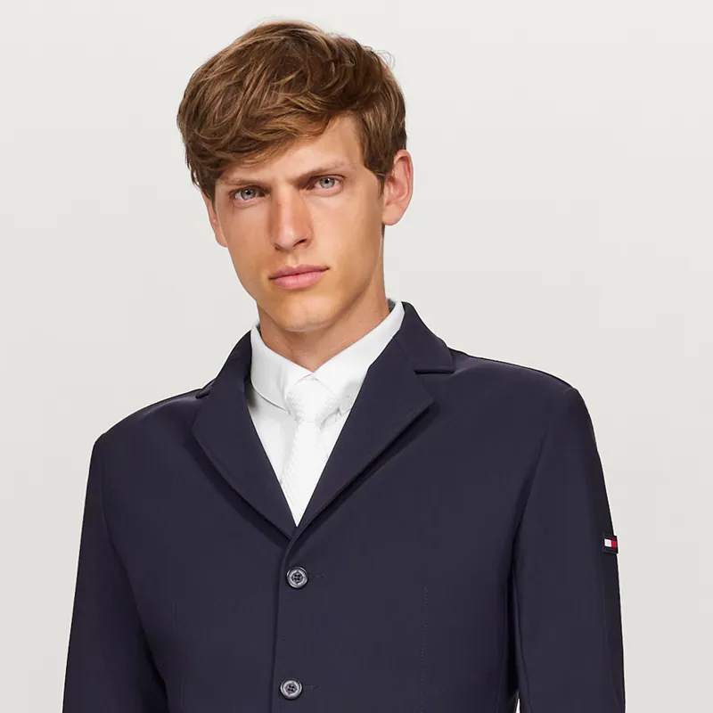 Tommy Hilfiger Adam Mens Knit Tie - Optic White-2