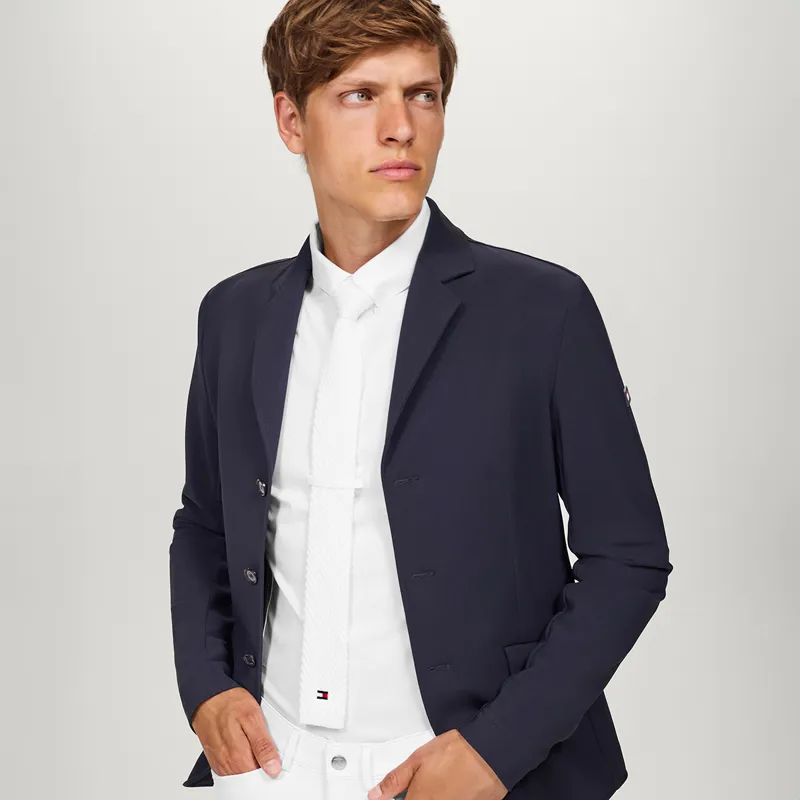 Tommy Hilfiger Adam Mens Knit Tie - Optic White-1