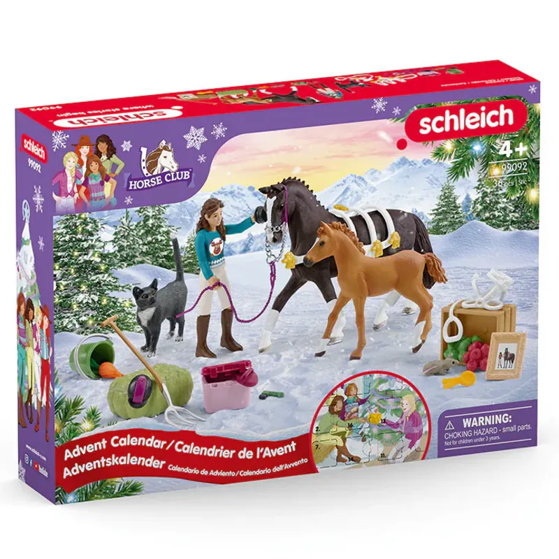 新品未使用　馬schleich HORSE CLUB アドベントカレンダー Schleich Horse Club 2024 Advent Calendar