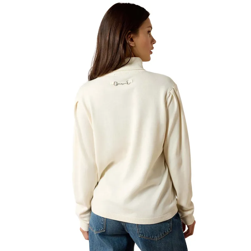 Ariat Country Aldergate Womens Sweater - Arctic Wolf-1