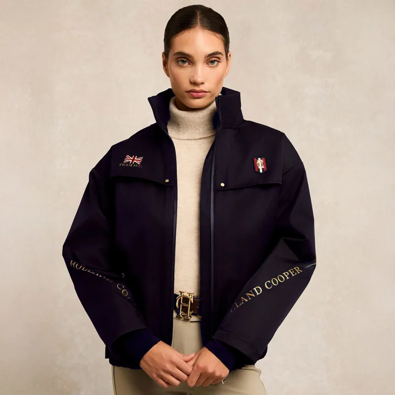 Holland Cooper Alenah Team Ladies Jacket - Ink Navy-9