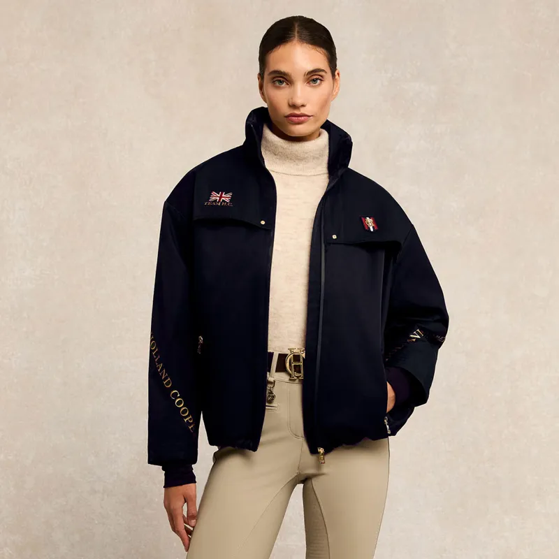 Holland Cooper Alenah Team Ladies Jacket - Ink Navy-3