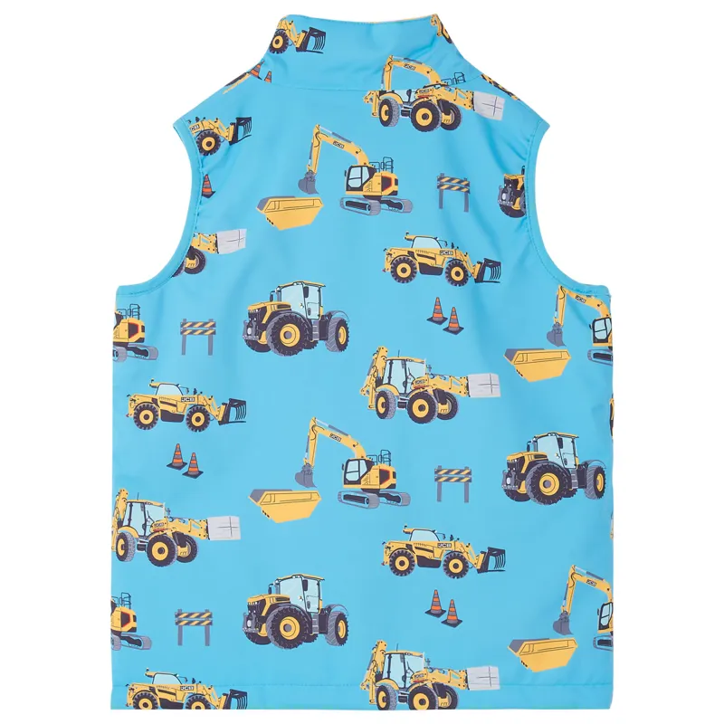Lighthouse Alex Junior Boys Waterproof Gilet - JCB Print-1