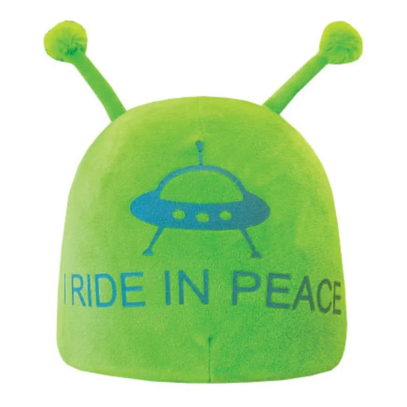 Equetech Astro Alien Hat Silk - Green-2