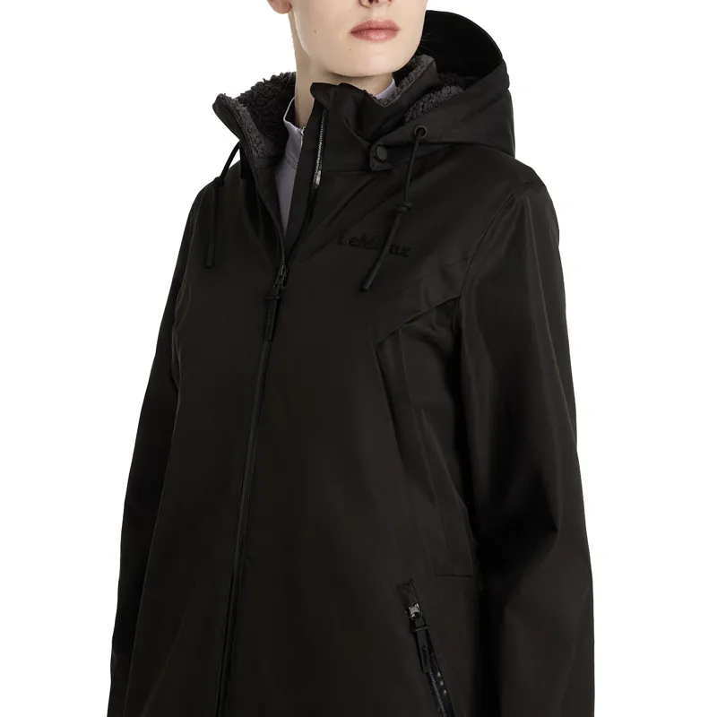 LeMieux All Elements Waterproof Womens Robe - Black-1