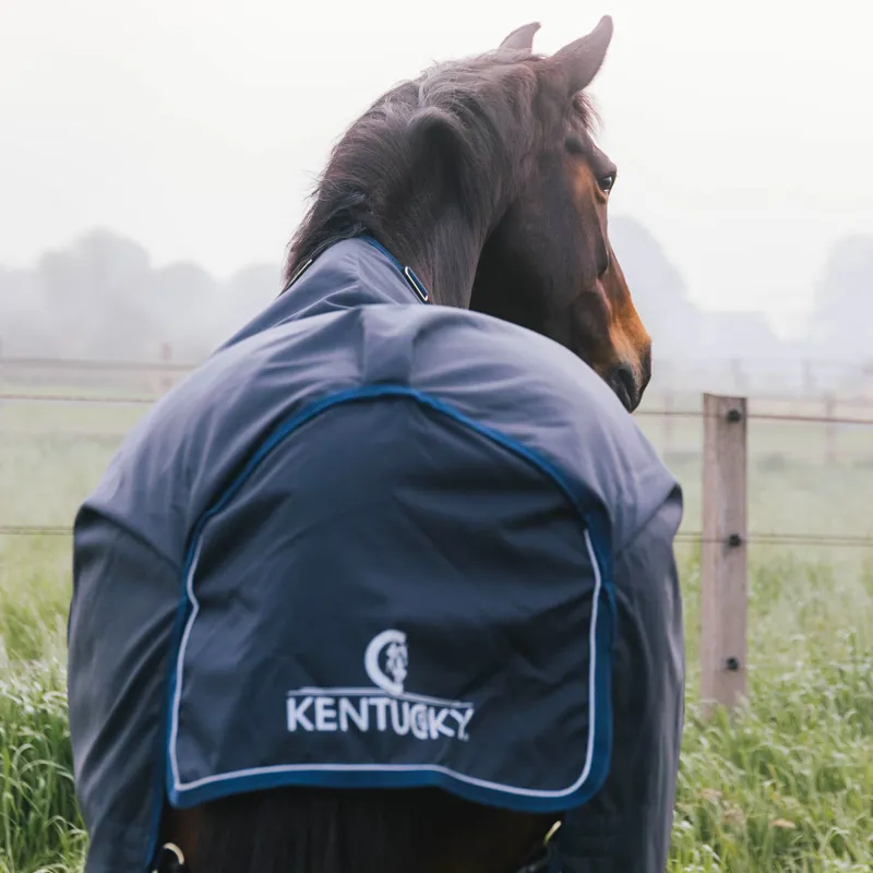Kentucky All Weather Comfort 300g Turnout Rug - Navy-6