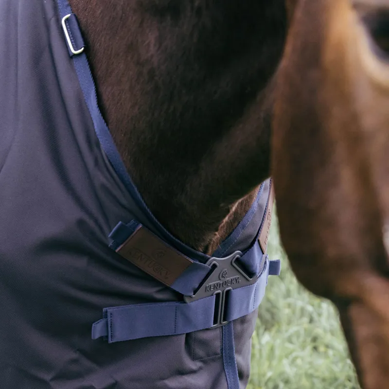Kentucky All Weather Comfort 300g Turnout Rug - Navy-7