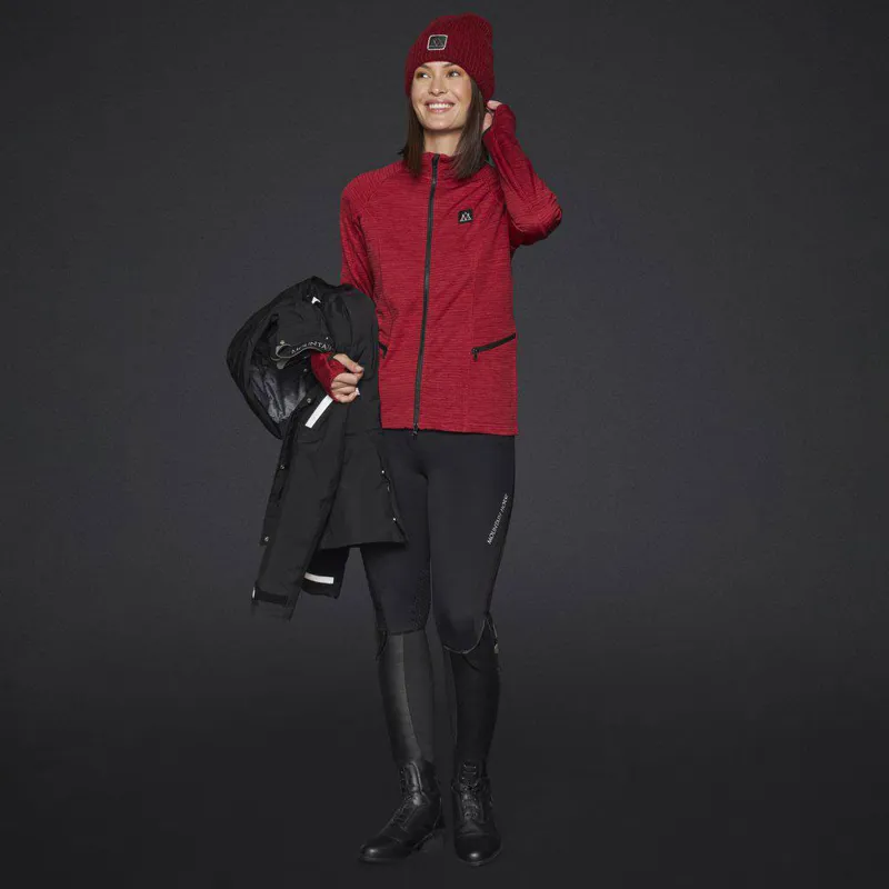 Mountain Horse Alp Beanie Hat - Red-1