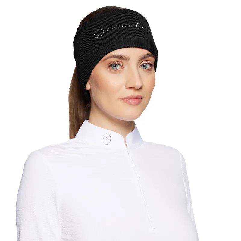Samshield Amalie Crystal Headband - Black